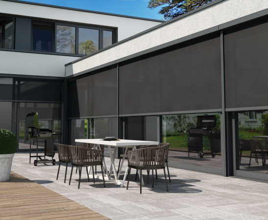 Внешняя солнцезащита помещений в Беслане