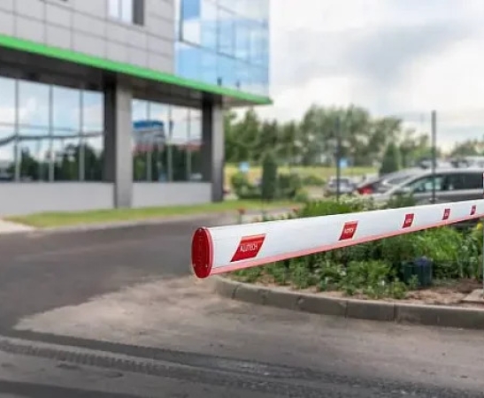 Установка автоматического шлагбаума в Беслане